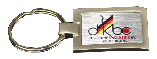 Schlüsselanhänger DKBC aus Aluminium