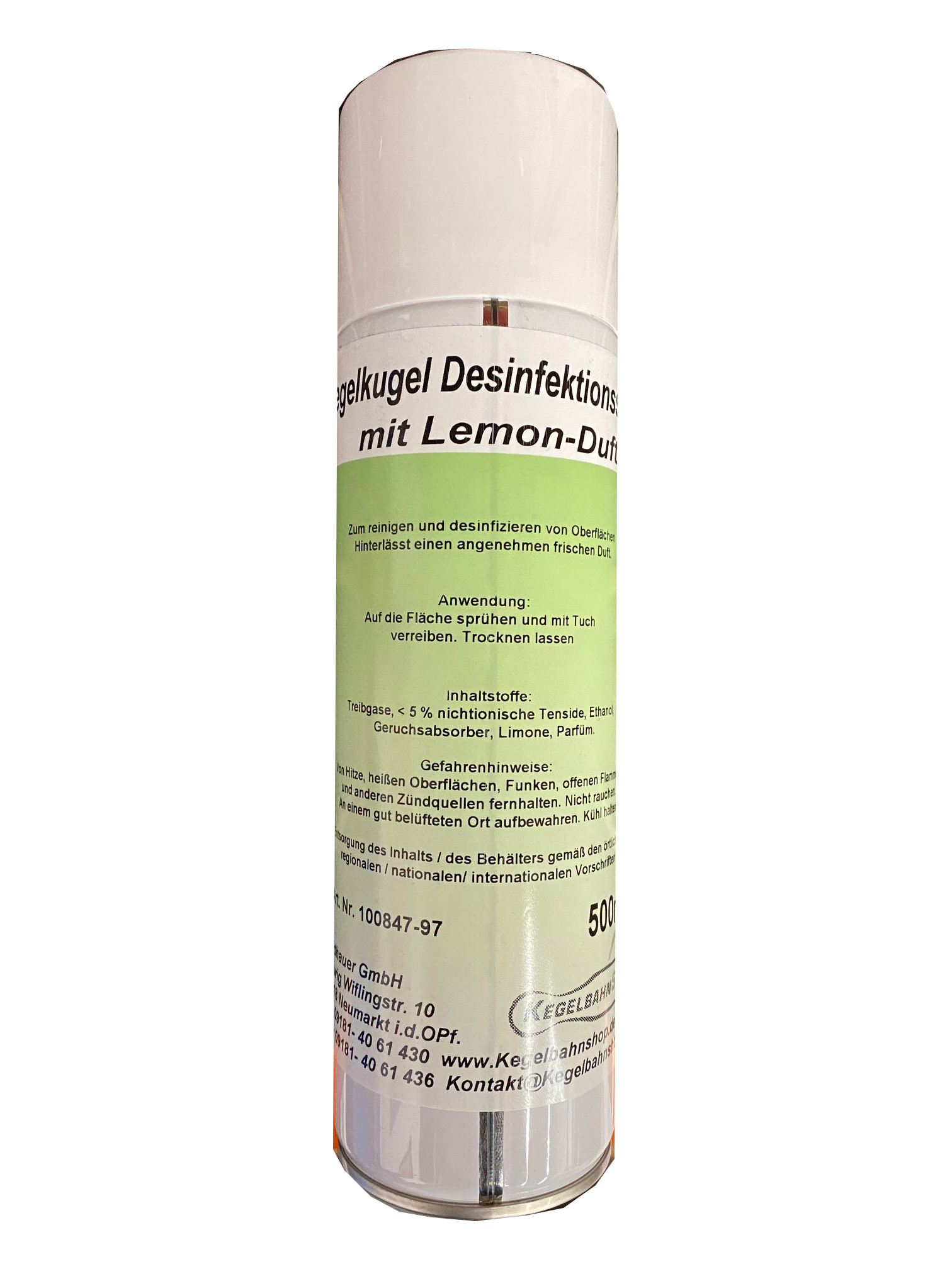 Oberflächendesinfektionsspray 500ml mit Lemonduft