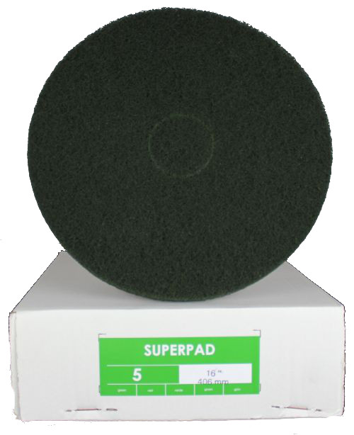 SUPER - PAD Scheiben grün ø41cm 5 Stück