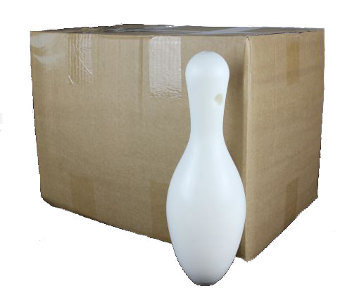 Mini Bowling Pins gebohrt Vollkunststoff 1 Satz=10 Stück