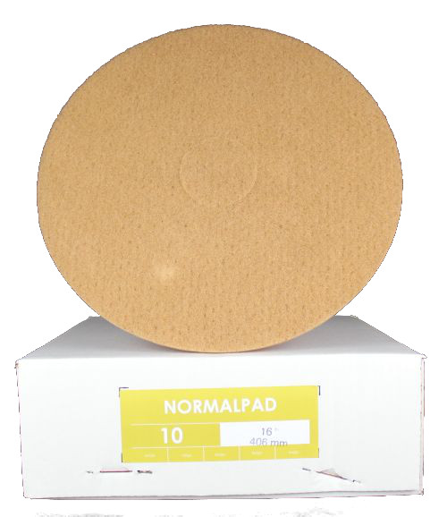 Normal- PAD Scheiben beige ø41cm 10 Stück