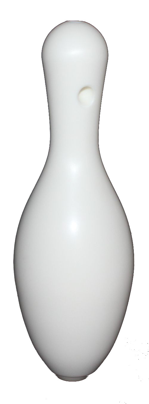 Mini Bowling Pins gebohrt Vollkunststoff 1 Satz=10 Stück